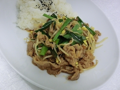牛肉プルコギ風&ライス